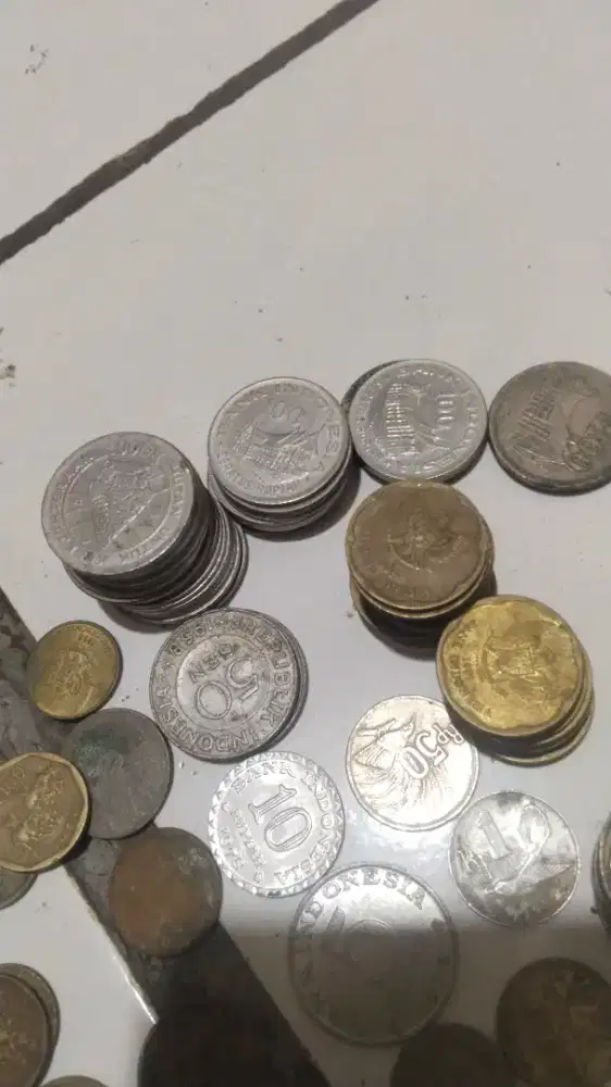 Koin jadul Indonesia,,