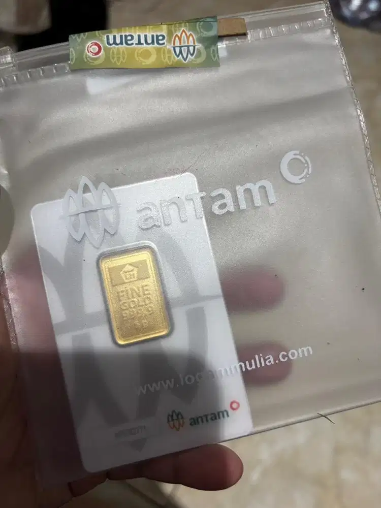 LOGAM MULIA 5gr 2026, NEW ASLI BUTIK ANTAM
