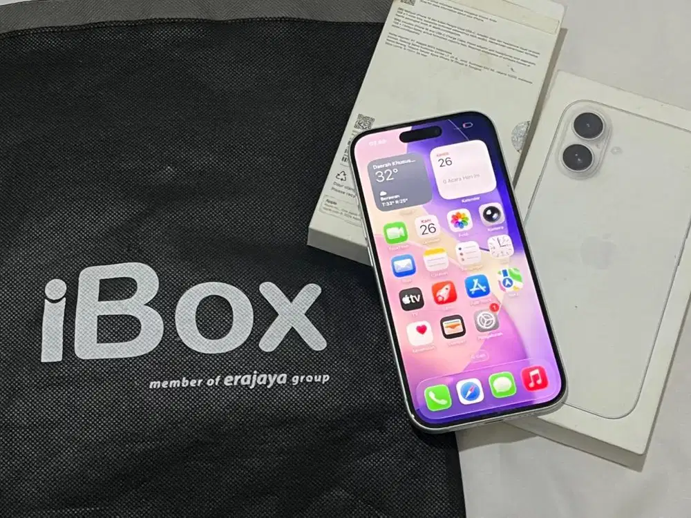 Iphone 16 IBOX garansi MEI 2026 bisa TT