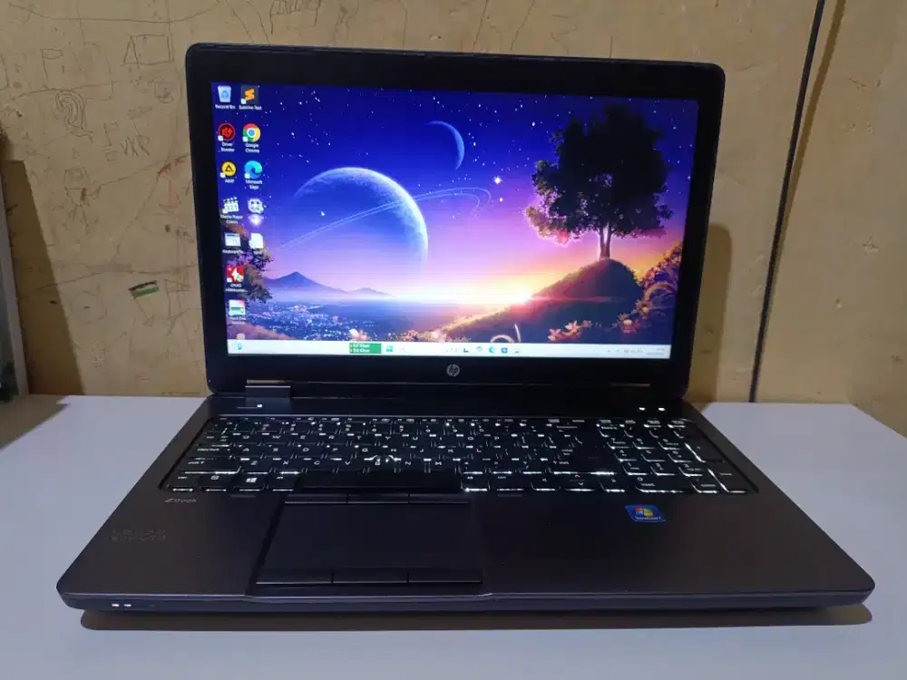 Laptop HP ZBook 15 G2, Layar Besar Jernih, Core i7, Ram 16gb, Ngebut