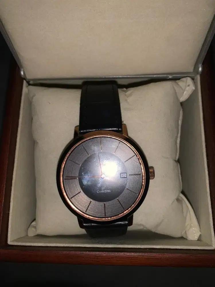 Jam tangan alexandre christie classic steel ac 8599