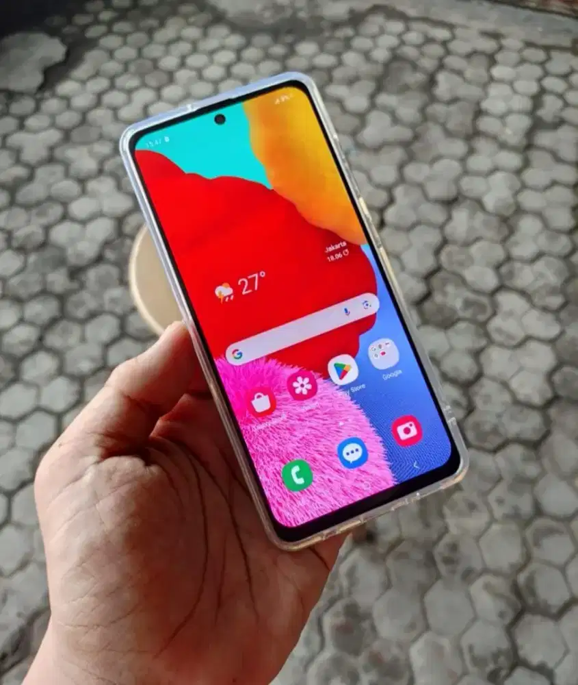 Samsung A51 NFC Resmi Indonesia ( Layar Ganti IPS )