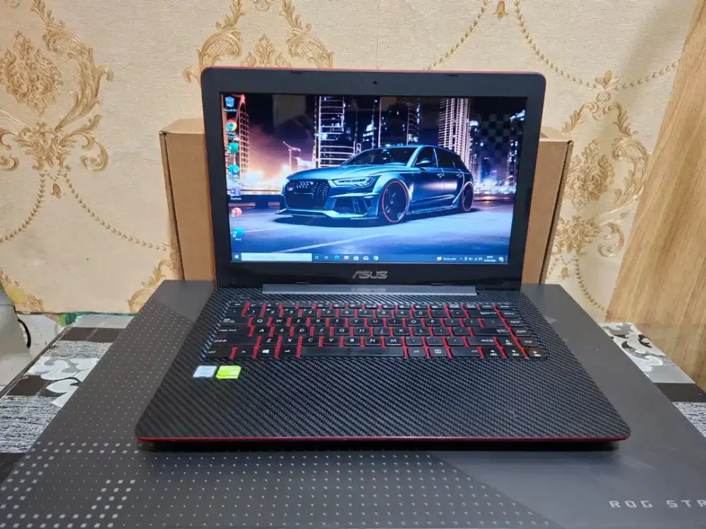 Laptop Asus X456URK -CORE I5 Gen7 -SSD 256GB + HDD 1TB -4GB -SIAP PAKE