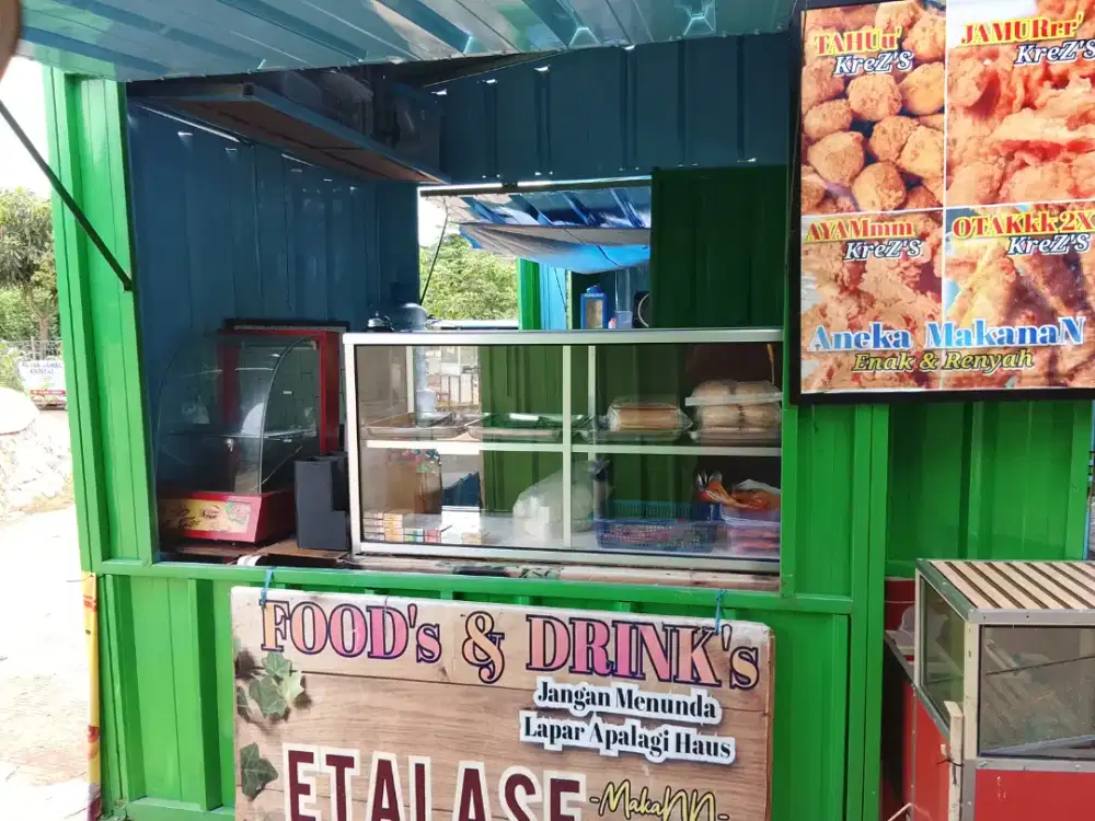 Etalase Second Ukuran 1.2 Meter