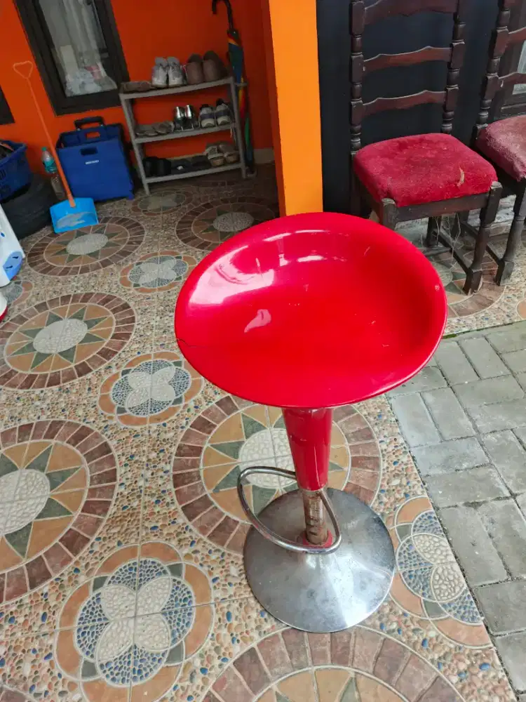 Jual kursi bar dan kursi kayu Jati