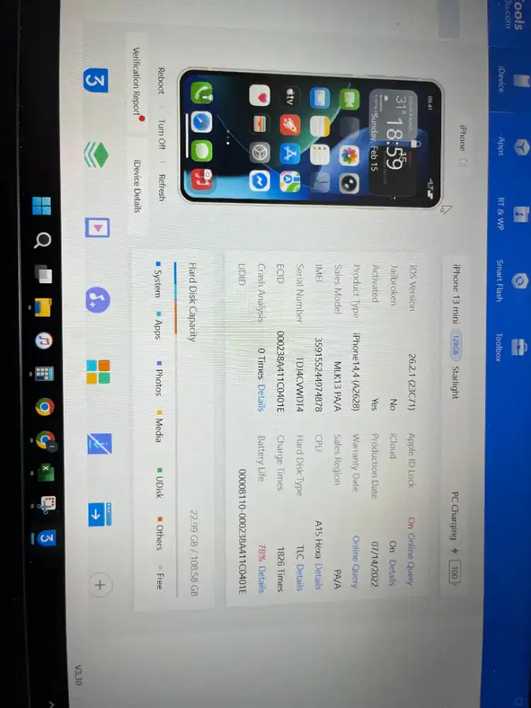 Iphone 13 mini 128 ibox