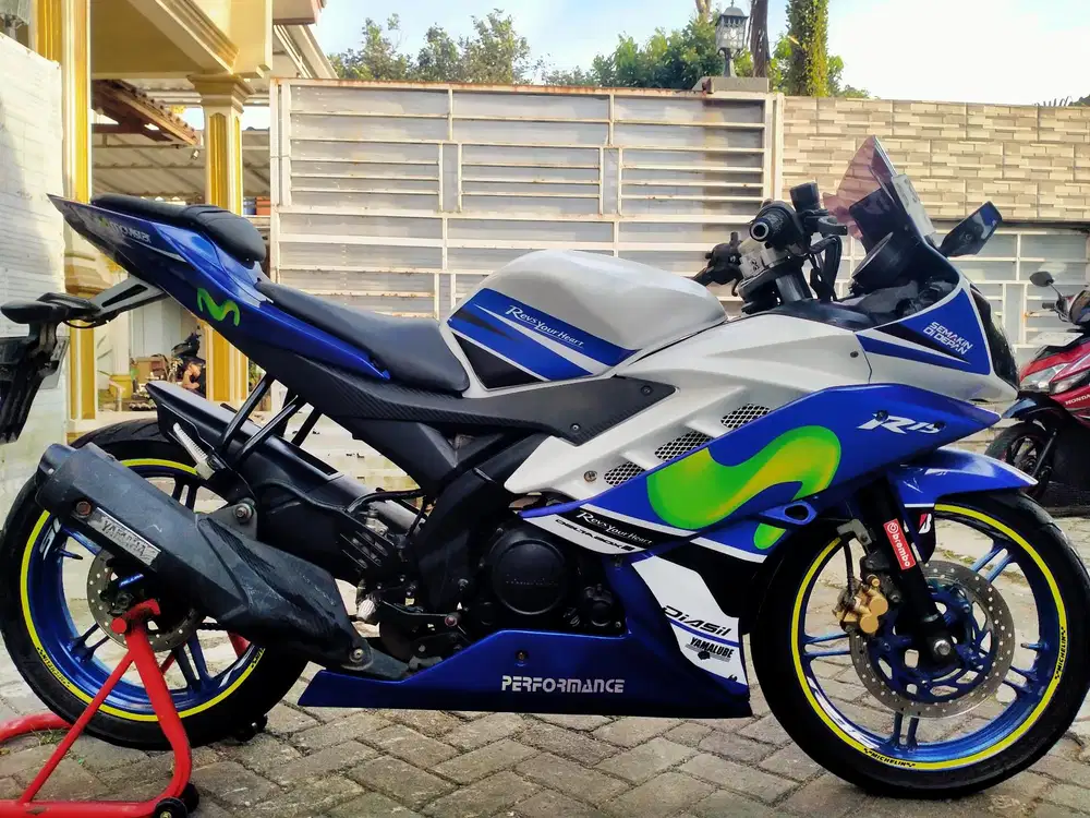 R15 pajak hidup lengkap motor sehat segel keterangan detail dibawah