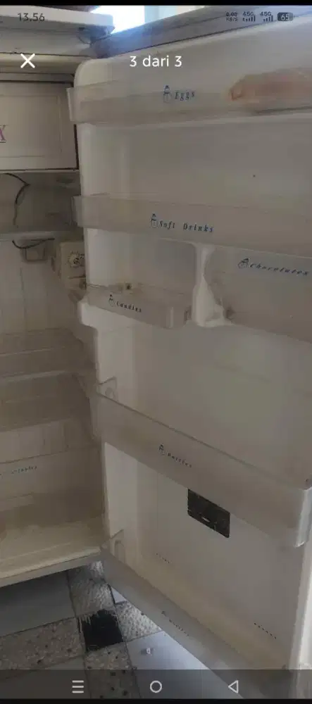 Kulkas goldstar 1 pintu kulkas sangat dingin freezer cepat beku