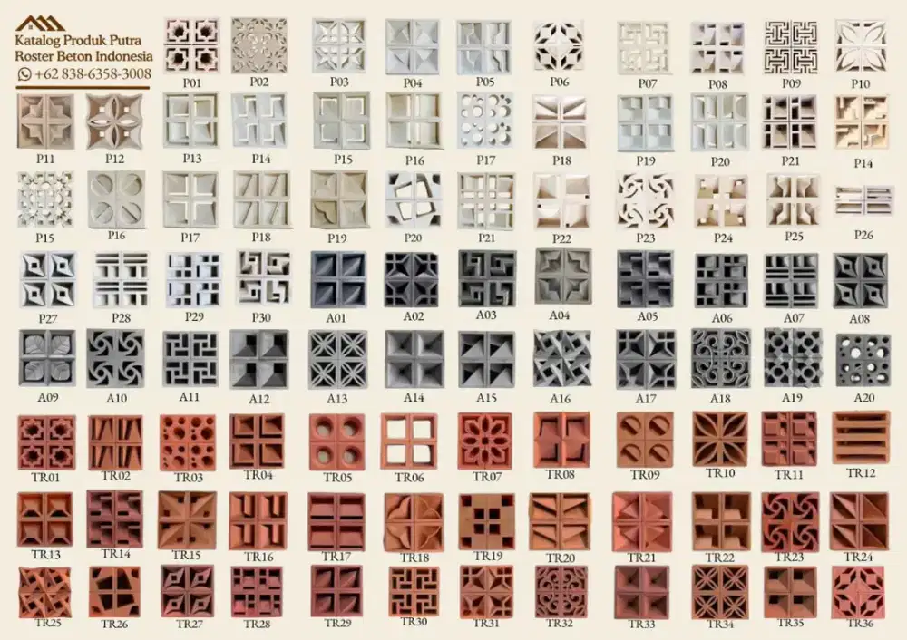 Roster Beton Gratis ongkir