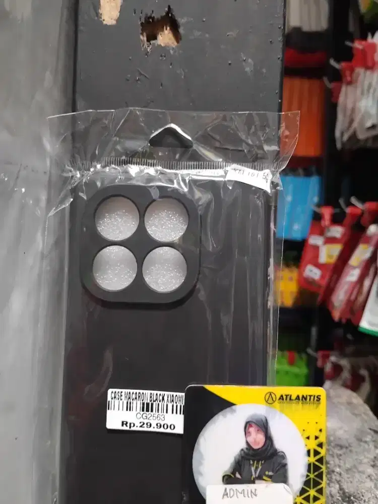 CASE MACARON BLACK XIAOMI 15T | ATLANTIS DAHSYAT