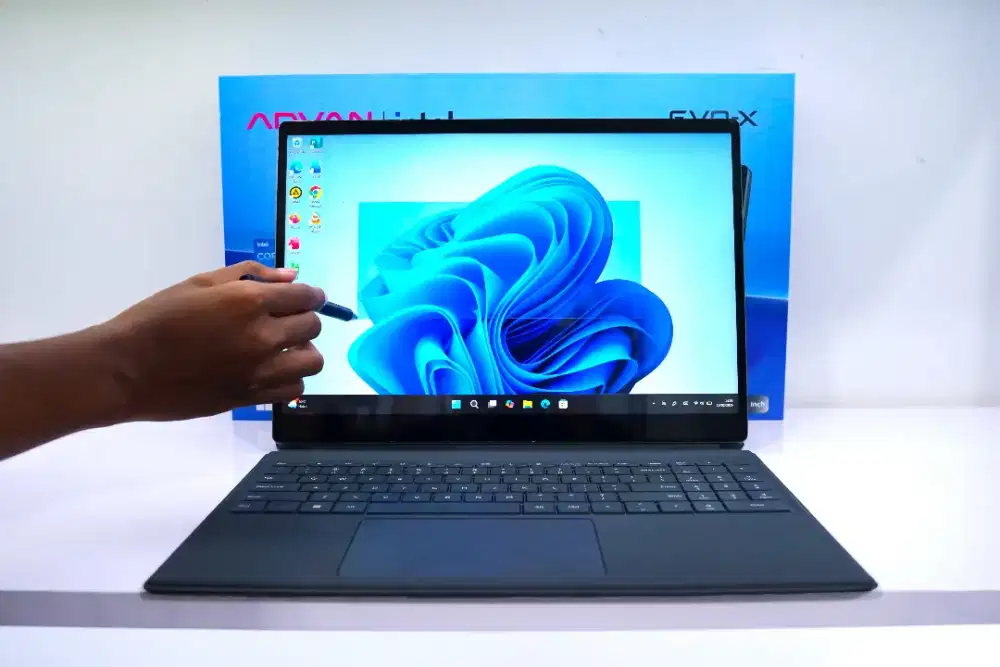 ADVAN EVO X16.CORE i3-1215U GEN12.RAM12GB.16 inch 2K IPS TOUCHSCREEN