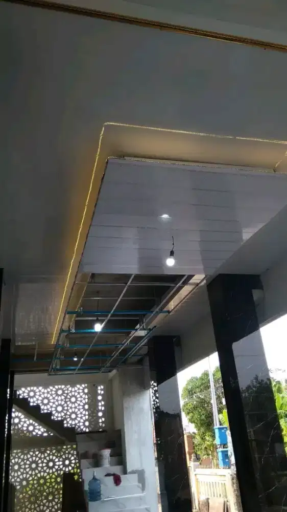 Tukang plafon, partisi, pvc