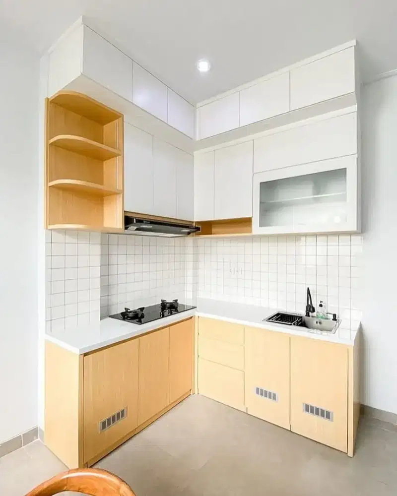 kitchenset minimalis custom hpl mewah