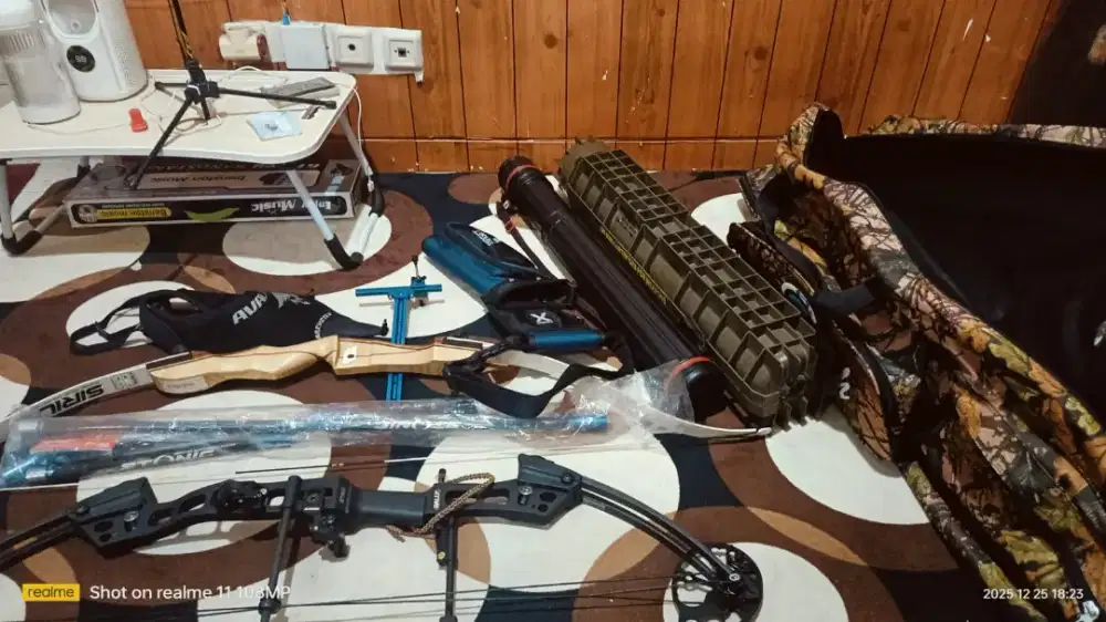 Dijual murah 2 set alat panahan spek atlit bisa nego