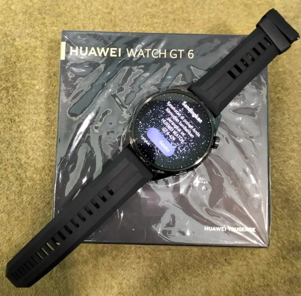 Huawei Watch GT 6 46 mm Mulus Garansi Aktif Oktober 2026