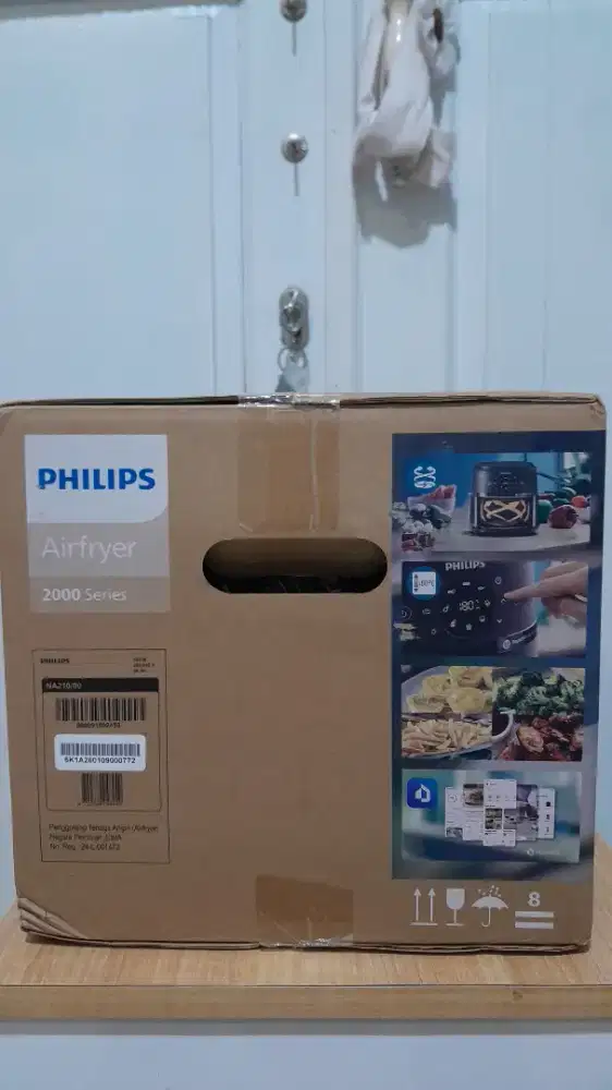 Philips Air Fryer Black 3.2 Liter - Low Watt Kapasitas 3,2L NA211/00