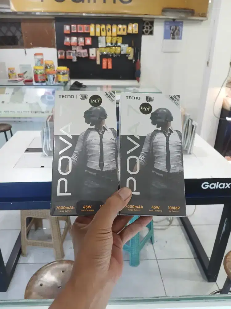 Berminat silahkan WA Tecno Pova 7 8+8/256 Garansi resmi 13bln