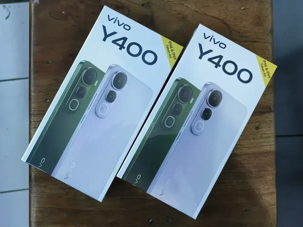 vivo Y400 8/132 Purple Unit langka , 100 % BARU, Garansi RESMI 1 tahun