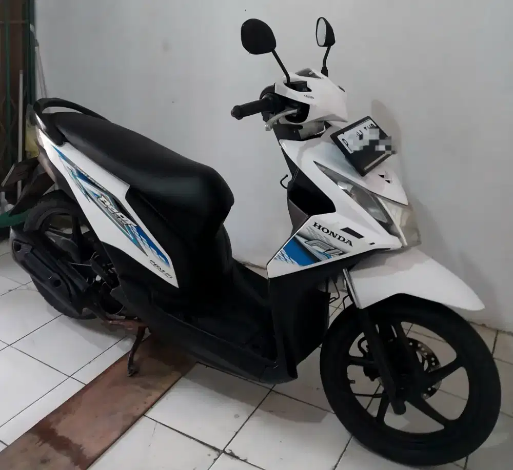 Honda Beat FI th 2014 Gress, Surat Lengkap DKI