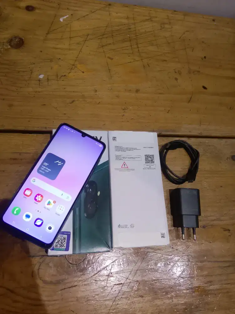 Samsung a07 4/64 Fullset ori no minus