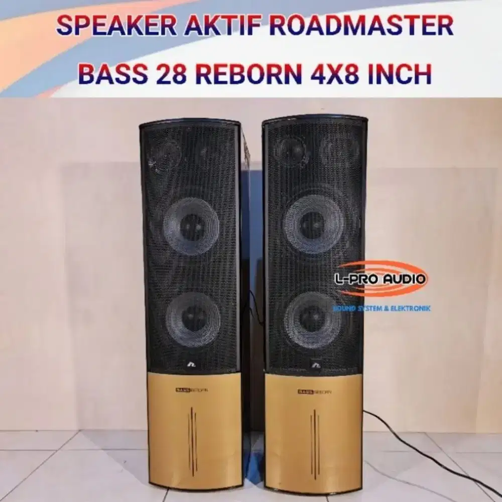 Speaker bluetooth roadmaster bass 28 reborn
