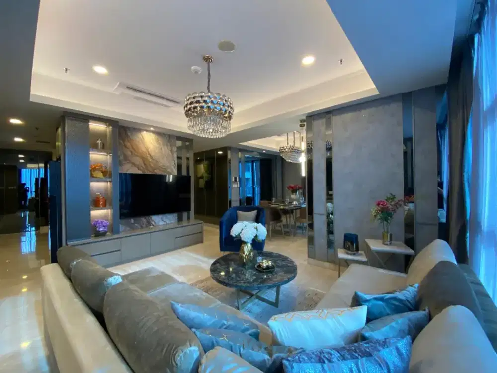 Disewakan Cepat Apartemen Casa Grande 3 Bedrooms 145 M2 New Furnish Jakarta Selatan