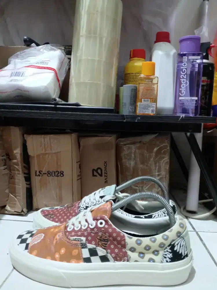 Vans Era Tiger Patchwork Size 40 ORIGINAL