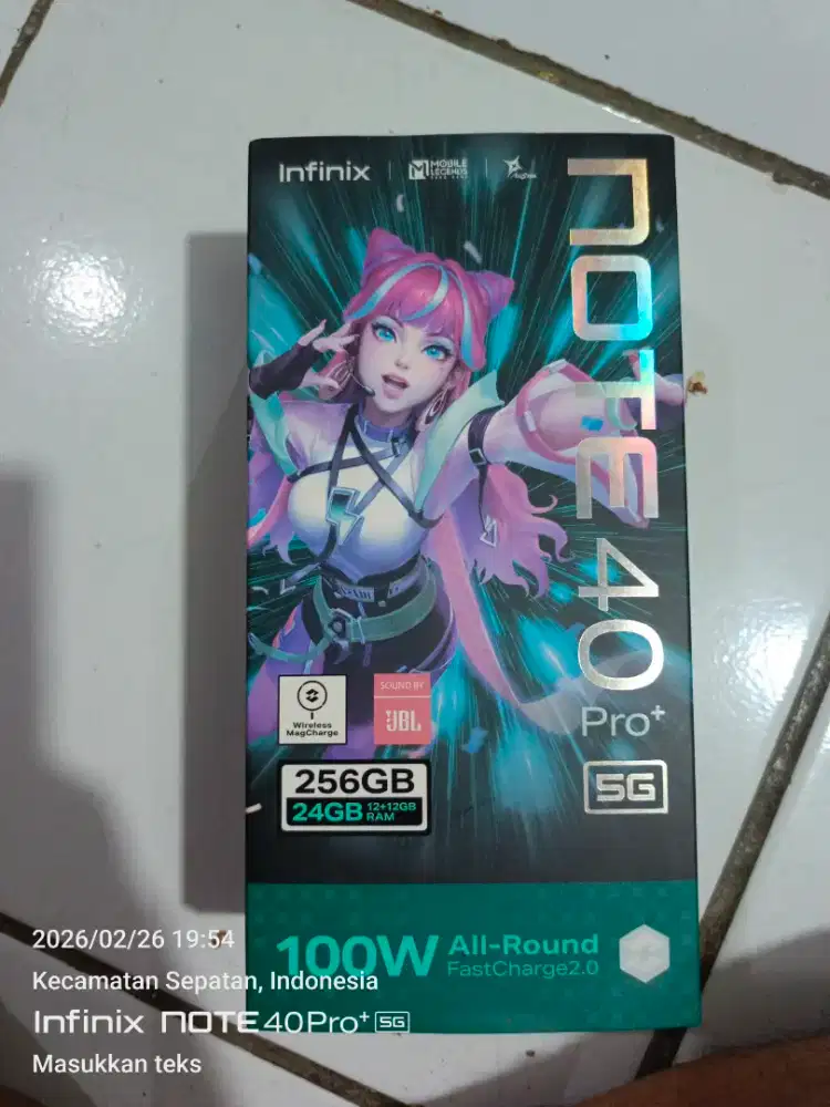 Jual infinix note 40 pro plus 5g