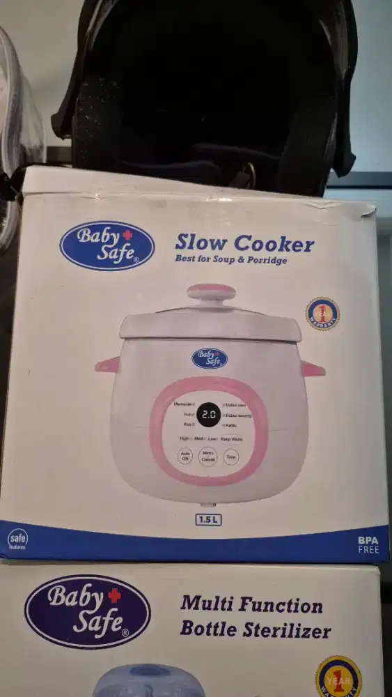 Jual slow cooker tanpa pot baby safe