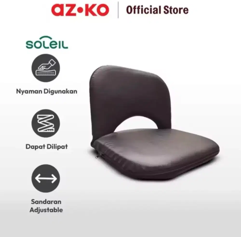 Jual Kursi lantai Soleil kursi sandar lesehan azko