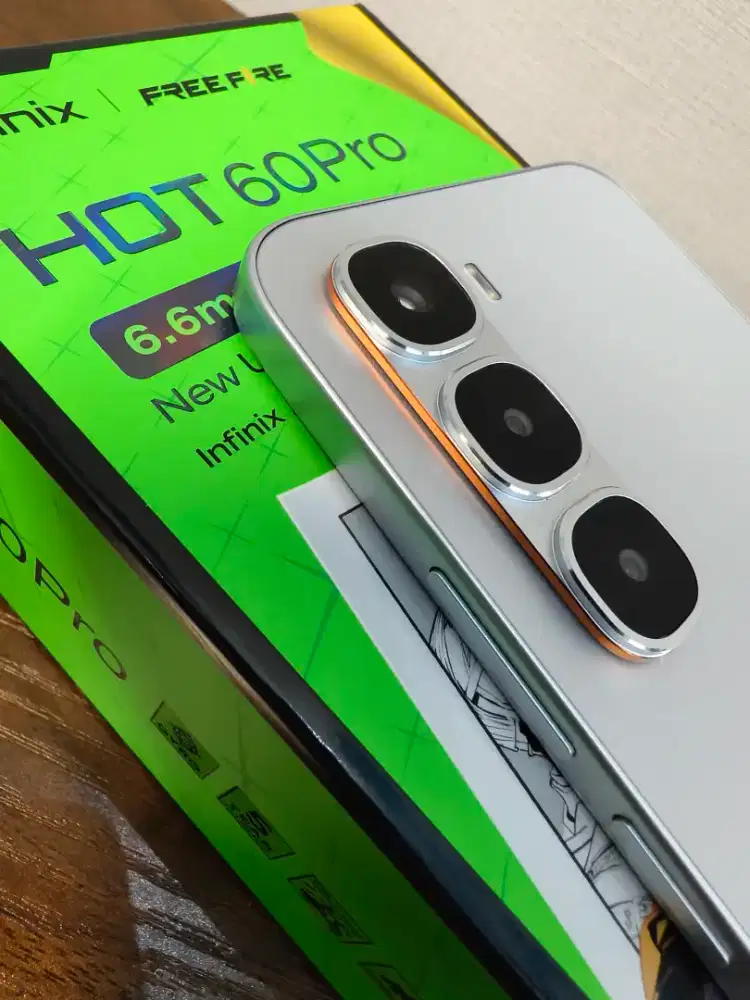 Infinix Hot 60 pro 8/128 second 1 bulan like new