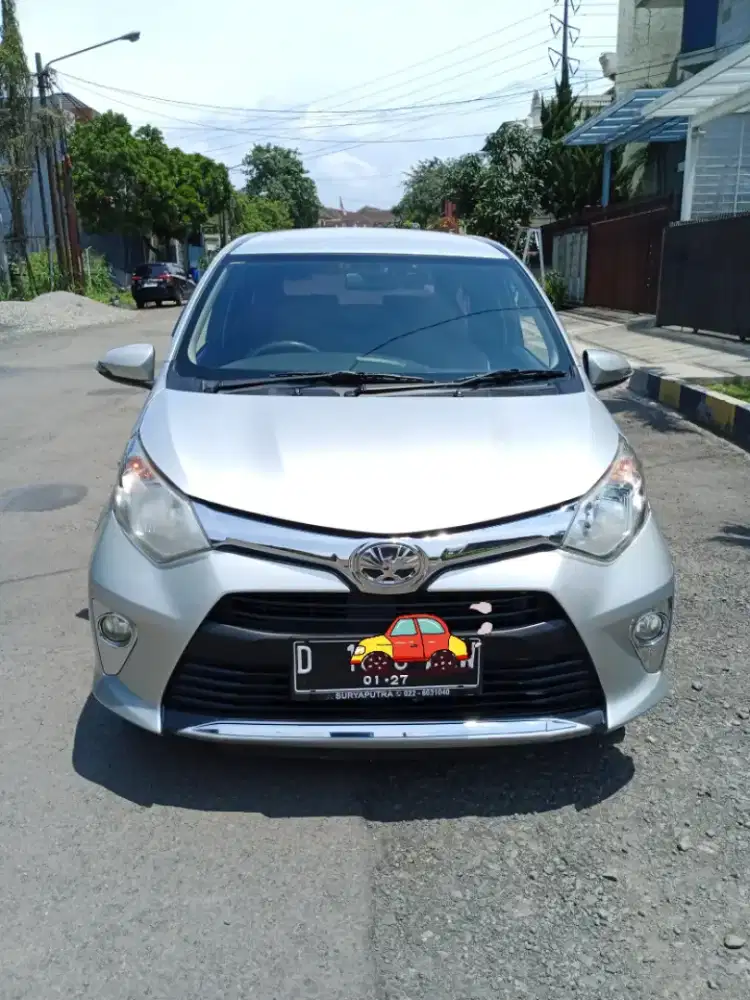 Toyota Calya G AT 2016 silver ( automatic)