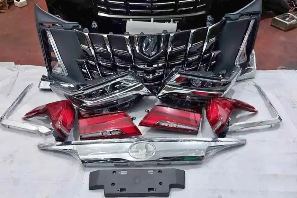 Jual paket upgrade alphard 2016 ke 2021 modelista