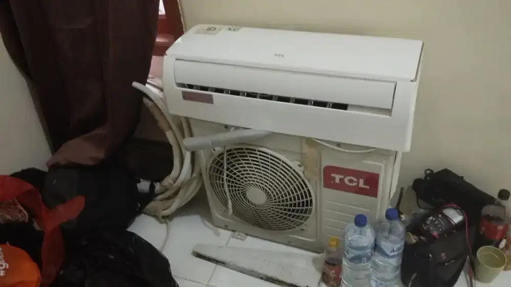 pasang ac baru atau bekas