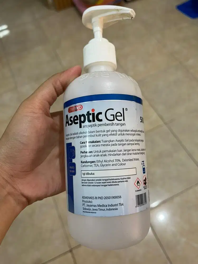 Aseptic gel one med