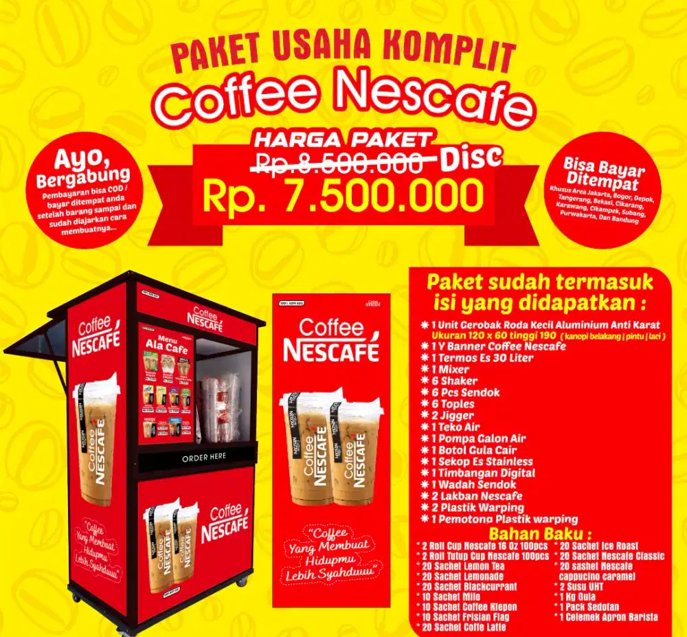 PAKET USAHA COFFEE NESCAFE