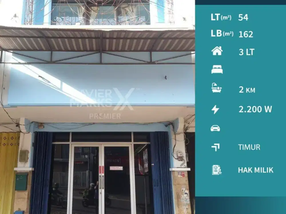 Ruko Siap Pakai Dan Terawat Di Jalan Bondowoso Gading Kasri Klojen Malang