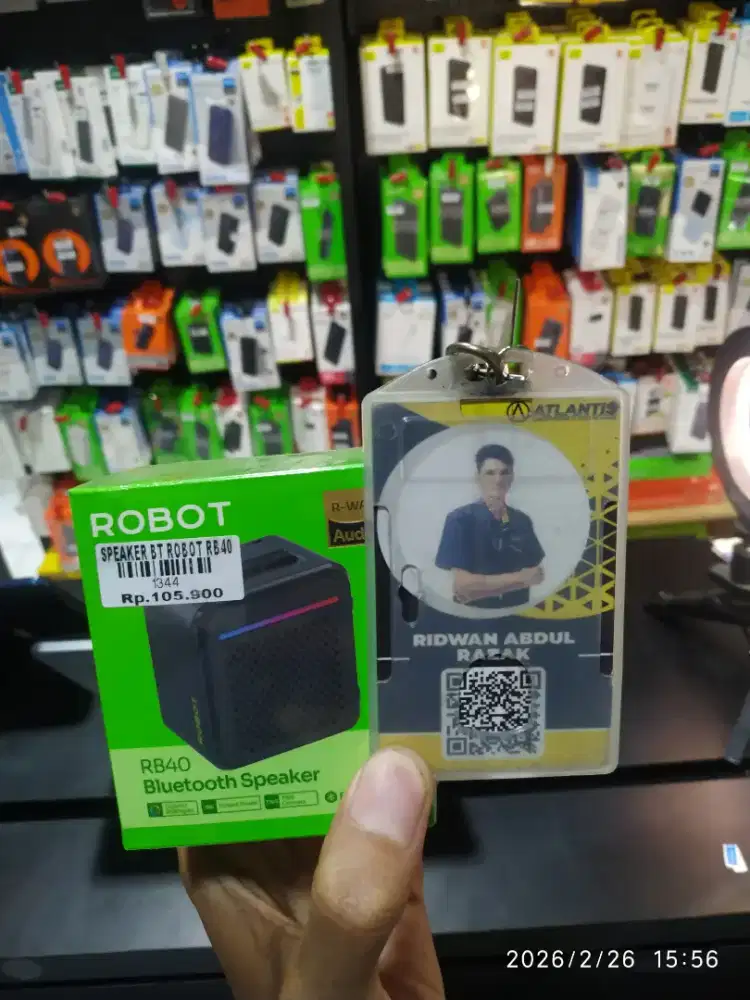 SPEAKER BT ROBOT RB40 | ATLANTIS DAHSYAT