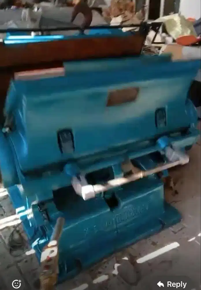 mesin pond pon tabok kupu2 bekas second ukuran 104 plano