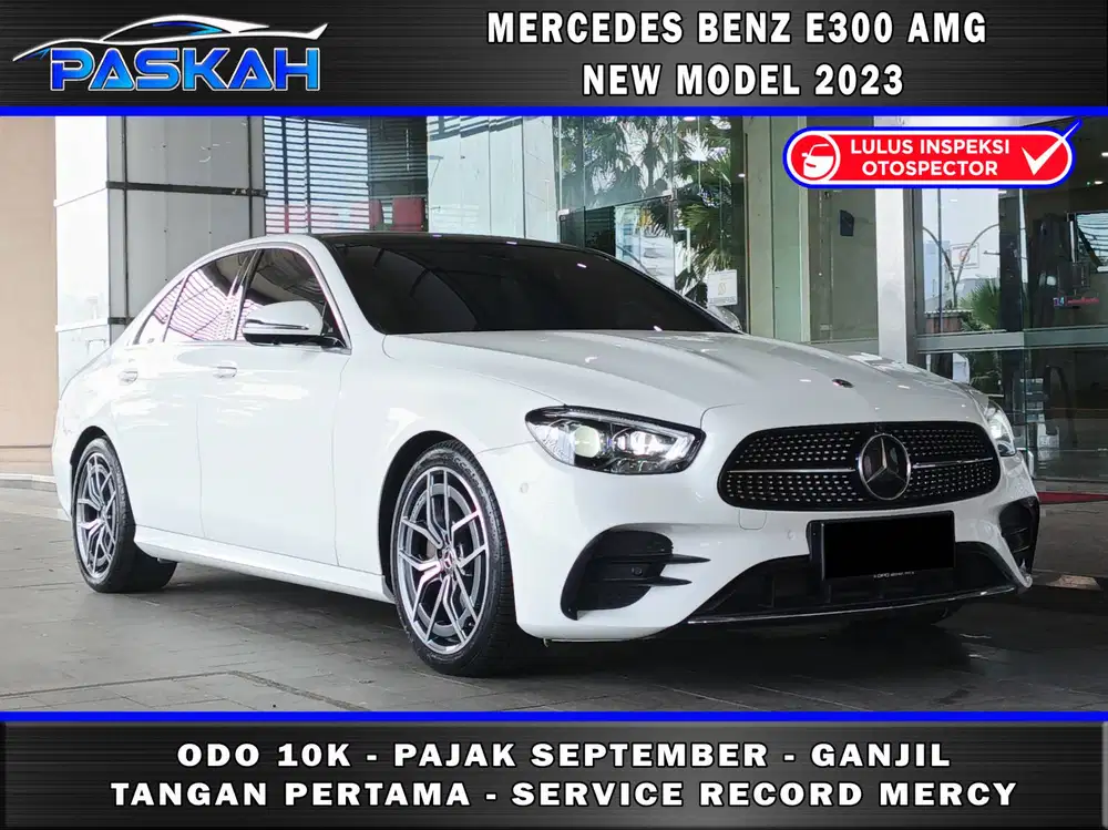 Odo=10k BUNGA=4% SEPTEMBER GANJIL WARANTY Mercedes BENZ E300 AMG 2023