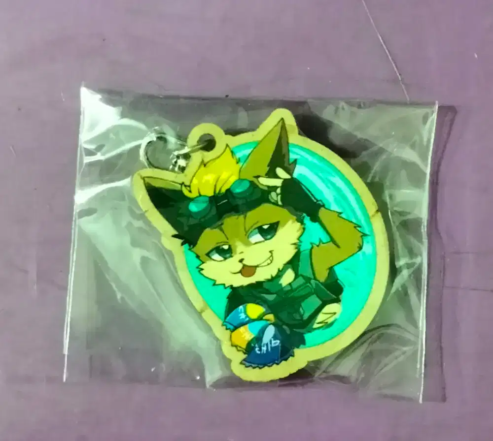 Keychain kucing lucu