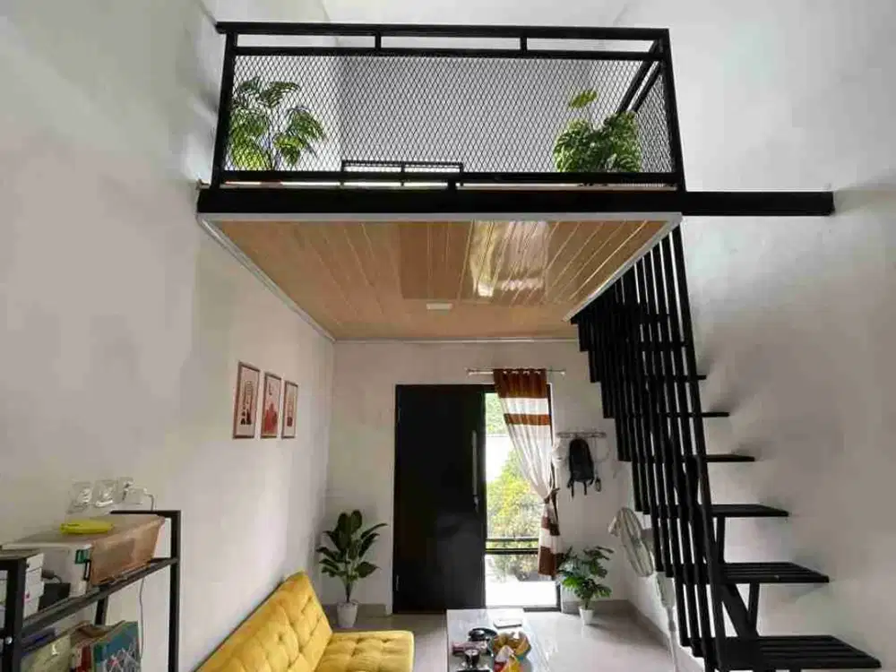 Dijual Rumah Take Over Sdh Furnished Konsep Mazzanine Telajung Setu Bekasi