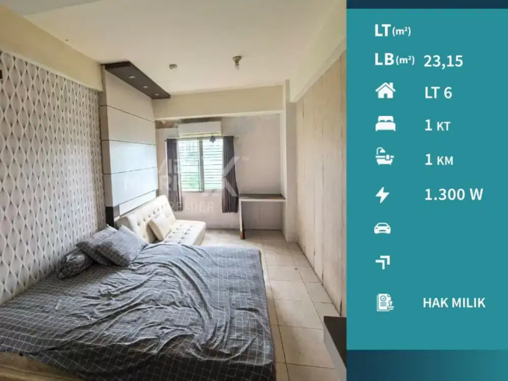 Unit Tipe Eksekutif Di Apartemen Soekarno Hatta Lowokwaru Kota Malang