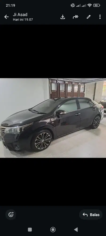 Toyota Corolla Altis 2015 Bensin