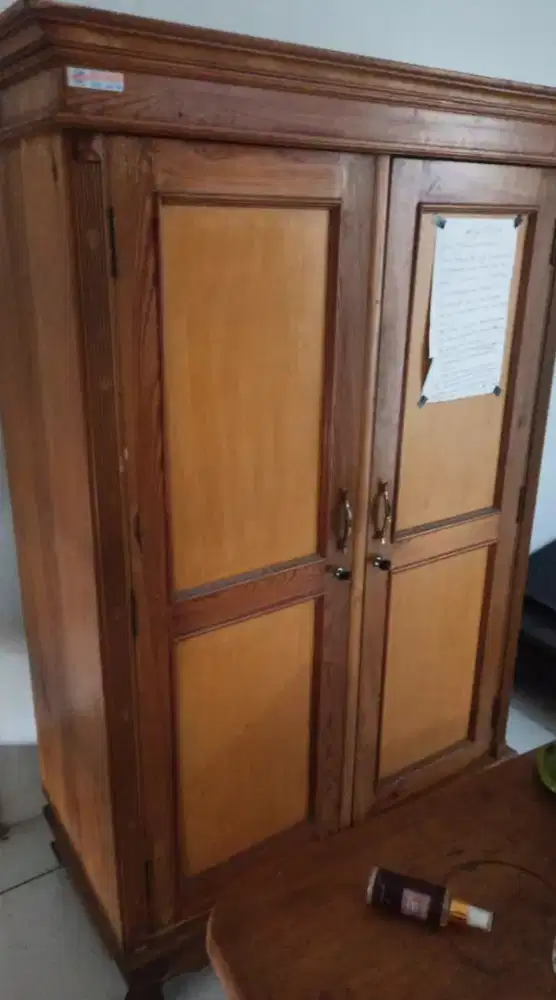 lemari jati asli