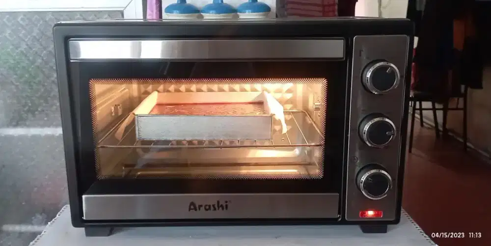 Preloved oven listrik Arashi 26 liter