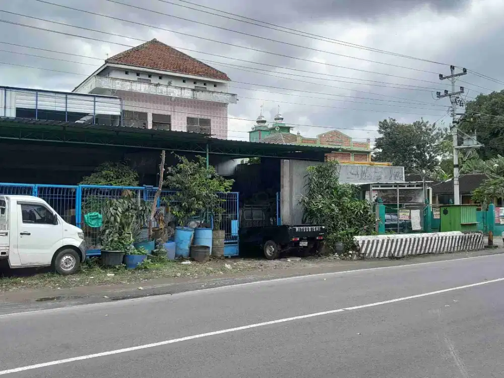 ruang  usaha dijual solo pinggir  jalan provinsi