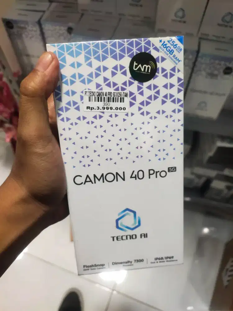 TECNO CAMON 40 PRO 5G 8/256GB | ATLANTIS DAHSYAT