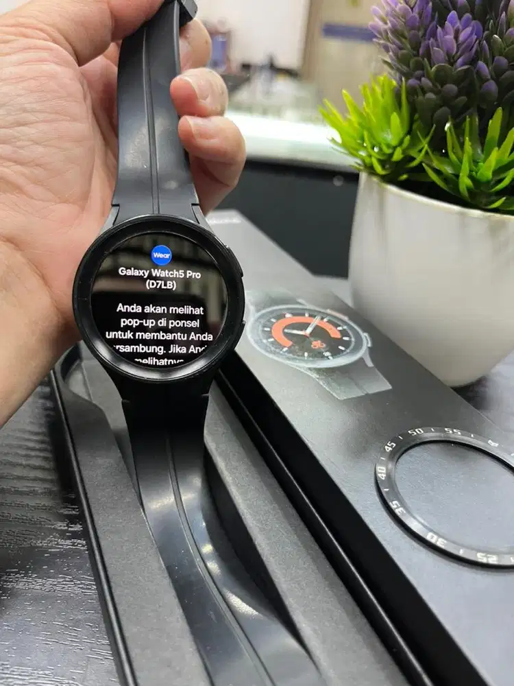samsung watch 5 pro 45mm ex sein mulus fullset bisa tuker tambah