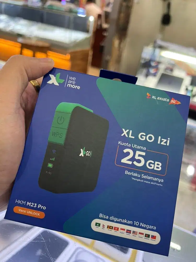 Modem xl go izi m23 pro baru dan segel